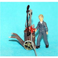 Platform Water Bowser (OO scale 1/76th) - Unpainted