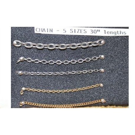 Extra Fine Ring Link Chain (27links/inch)