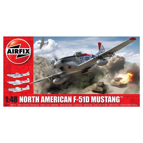 US North American F51D Mustang - 1:48 scale