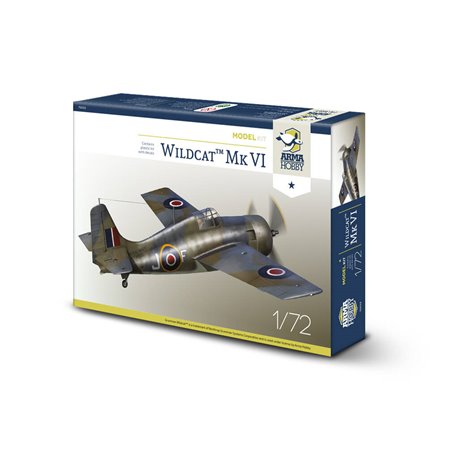 Grumman Wildcat Mk.VI with decals by Techmod - 1:72 scale