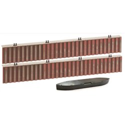 Fordhampton Dockside walling kit - 518mm long