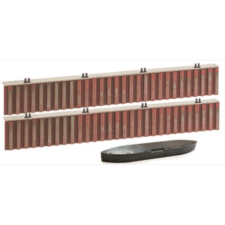 Fordhampton Dockside walling kit - 518mm long