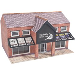 N Scale Modern Retail Unit