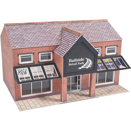 N Scale Modern Retail Unit