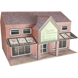 00/H0 Scale Modern Retail Unit