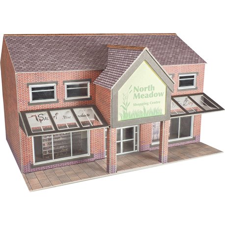 00/H0 Scale Modern Retail Unit