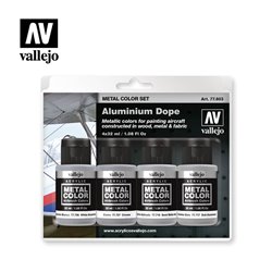 AV Vallejo Metal Color Set - Aluminium