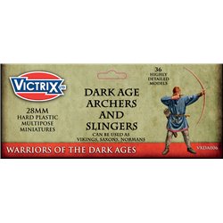 Dark Age Archers (x36) - 28mm plsatic figures