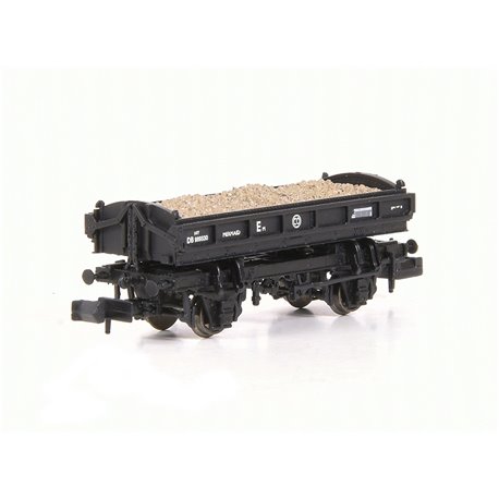 14T 'Mermaid' Side Tipping Ballast Wagon BR Departmental Black