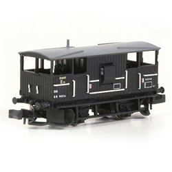 BR 20T 'Shark' Ballast Plough Brake Van BR Departmental Black