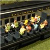Waist-Up Seated Passengers