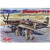 Mustang P-51B and USAAF Pilots/Ground Personnel 1:48 scale model kit