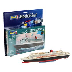 Model Set Queen Mary 2 - 1:1200 scale