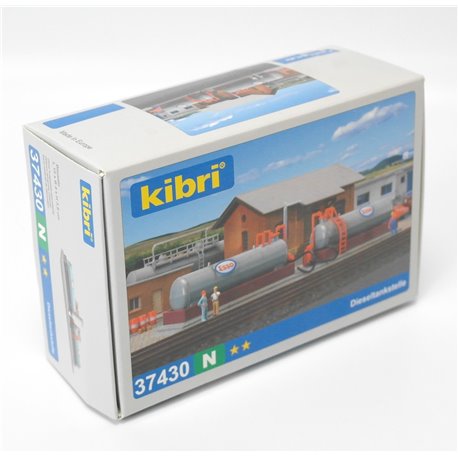 Diesel Oil Filling Station / Storage Tanks - N Gauge