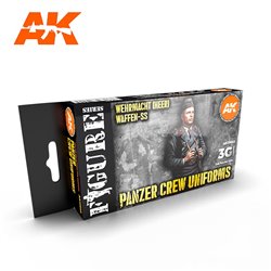 AK Interactive Set - PANZER CREW BLACK UNIFORMS