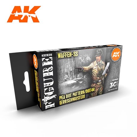 AK Interactive Set - WAFFEN SS 44 DOT UNIFORM COLORS