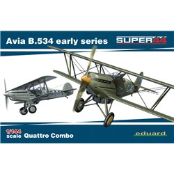 Avia B.534 early series QUATTRO COMBO 1/144 scale