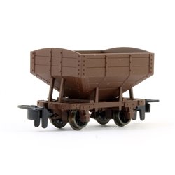PECO GLT OO-9 SNAILBEACH D/R 4WHEEL HOPPER WAGON PLAIN BROWN