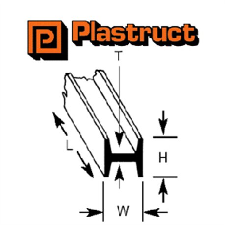 4.8 x 4.8 x 600mm H SECTION 