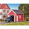 HO Decoration set garden shed / garage