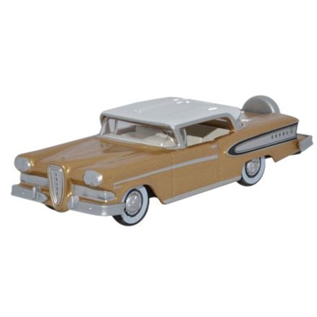 Edsel Citation 1958 Gold Metallic Frost White