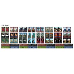 Trackside Pub Signs N gauge