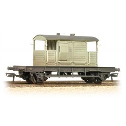 SR 25 Ton Pill Box Brake Van BR Grey Weathered 