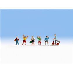 Children (6) (Painted) by Noch