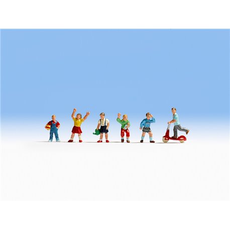 Children (6) (Painted) by Noch