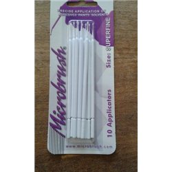 Microbrush - 10 x Superfine - white