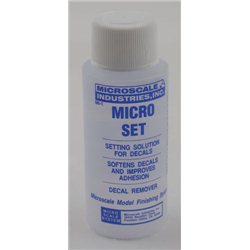 Micro Set for improving the adhesion of decals