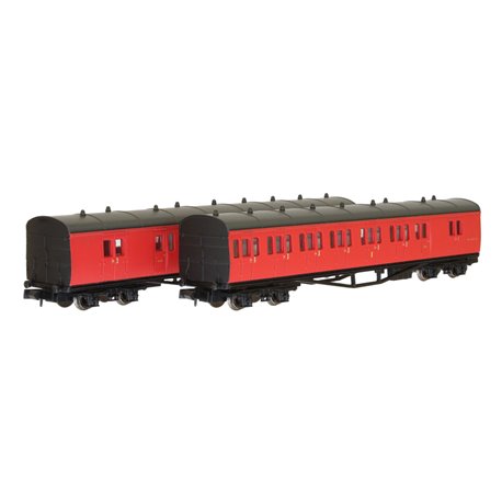 N Gauge B Set Coach Pack BR Crimson 66461 & 6464