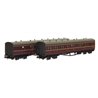 N Gauge B Set Coach Pack BR Maroon 6969 & 6940