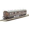 N Gauge Autocoach GWR Twin Cities Brown/Orange Lining