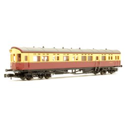N Gauge Autocoach BR Carmine/Cream No Insignia W193W