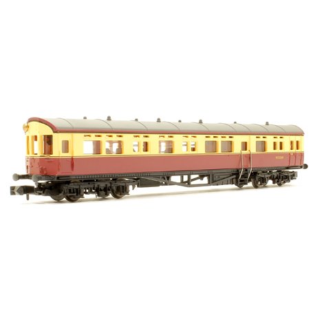 N Gauge Autocoach BR Carmine/Cream No Insignia W193W