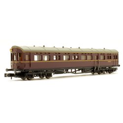 N Gauge Autocoach BR Maroon No Insignia W190W