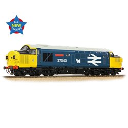 Class 37/0 Split Headcode 37043 'Loch Lomond' BR Blue (Large Logo)