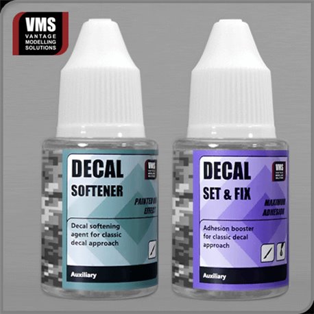 Decal Set & Soften Bundle - 2 x 30ml