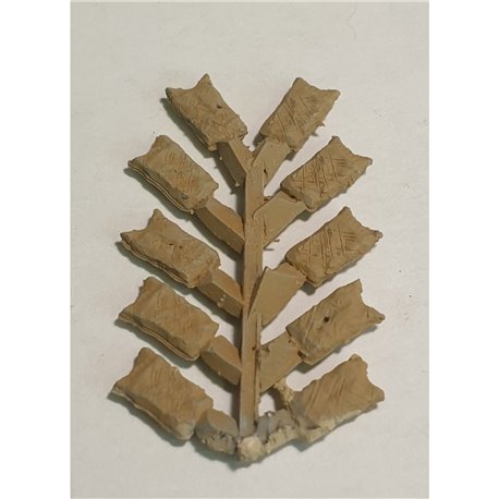 10 Closed Flour/Seed Sacks (N scale 1/148th)