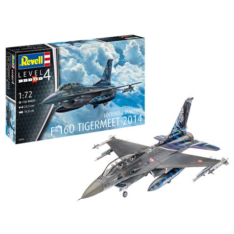 Lockheed Martin F-16D Tigermeet 2014 - 1:72