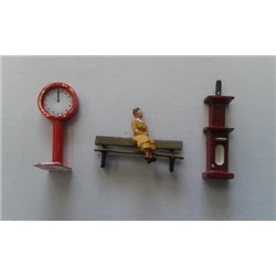 OO Gauge Platform Detail Set