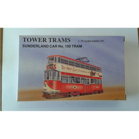 Sunderland car 100 centre entrance "Cissie" tram