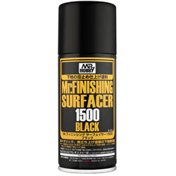 Mr Finishing Surfacer 1500 Black - 170ml