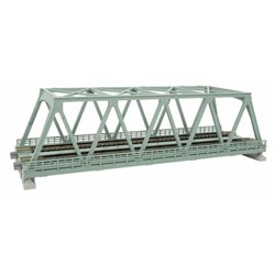 Unitrack 248mm (9 3/4') Double Truss Bridge Light Green