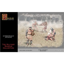 Gladiators Set 2 (10 figures) - 1:32 scale