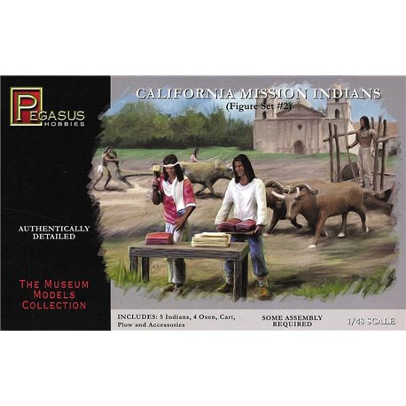 California Mission Indians Set 2 - 1:48 scale