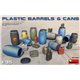 Plastic Barrels & Cans - 1:35 scale kit