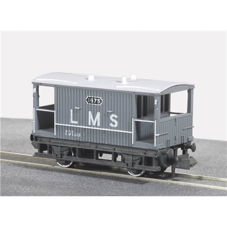 Brake Van LMS Grey Weathered