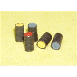 N Gauge Oil Drums